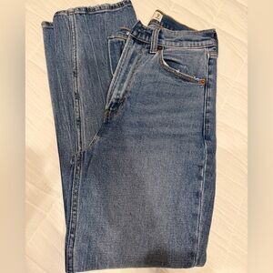 Abercrombie & Fitch Medium Blue High Rise Jeans
